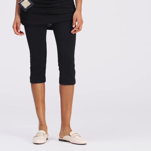 Tory Burch $348 Georgia Backless Loafer New Cream Snake Embossed Logo Buckle - Picture 3 of 11